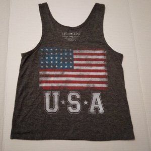 Fifth Sun XS Flag Tank Top, Patriotic, 4TH of July